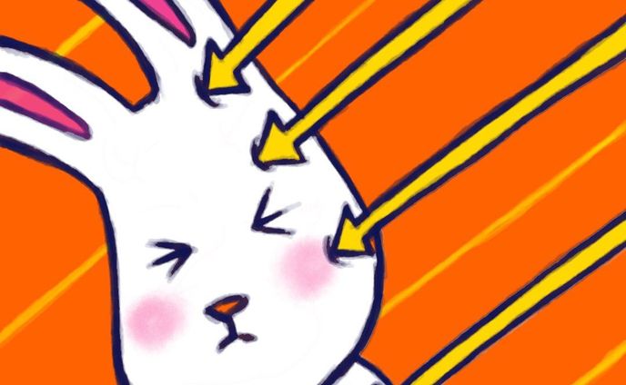 今日も陽射しが刺さるー🌞
#イラスト #日焼け #うさぎ #絵本 #illustration #sunlight #drawing #animals #childrenbook #もふもふ