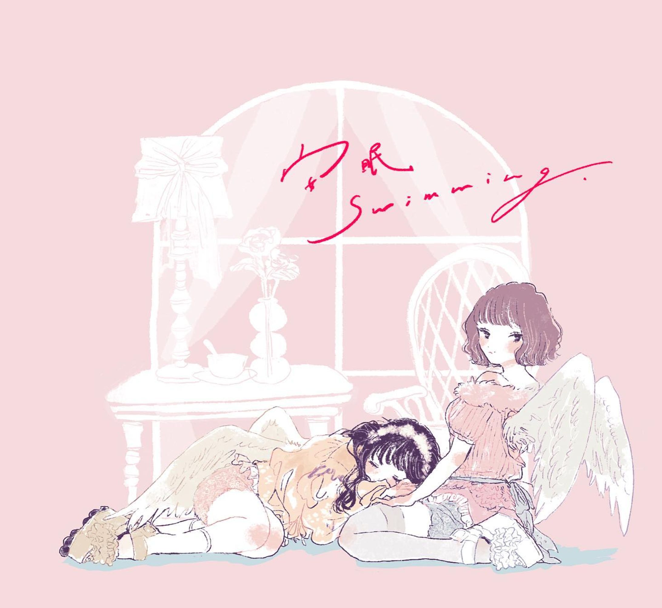 【自主制作】CDジャケット風イラスト-1