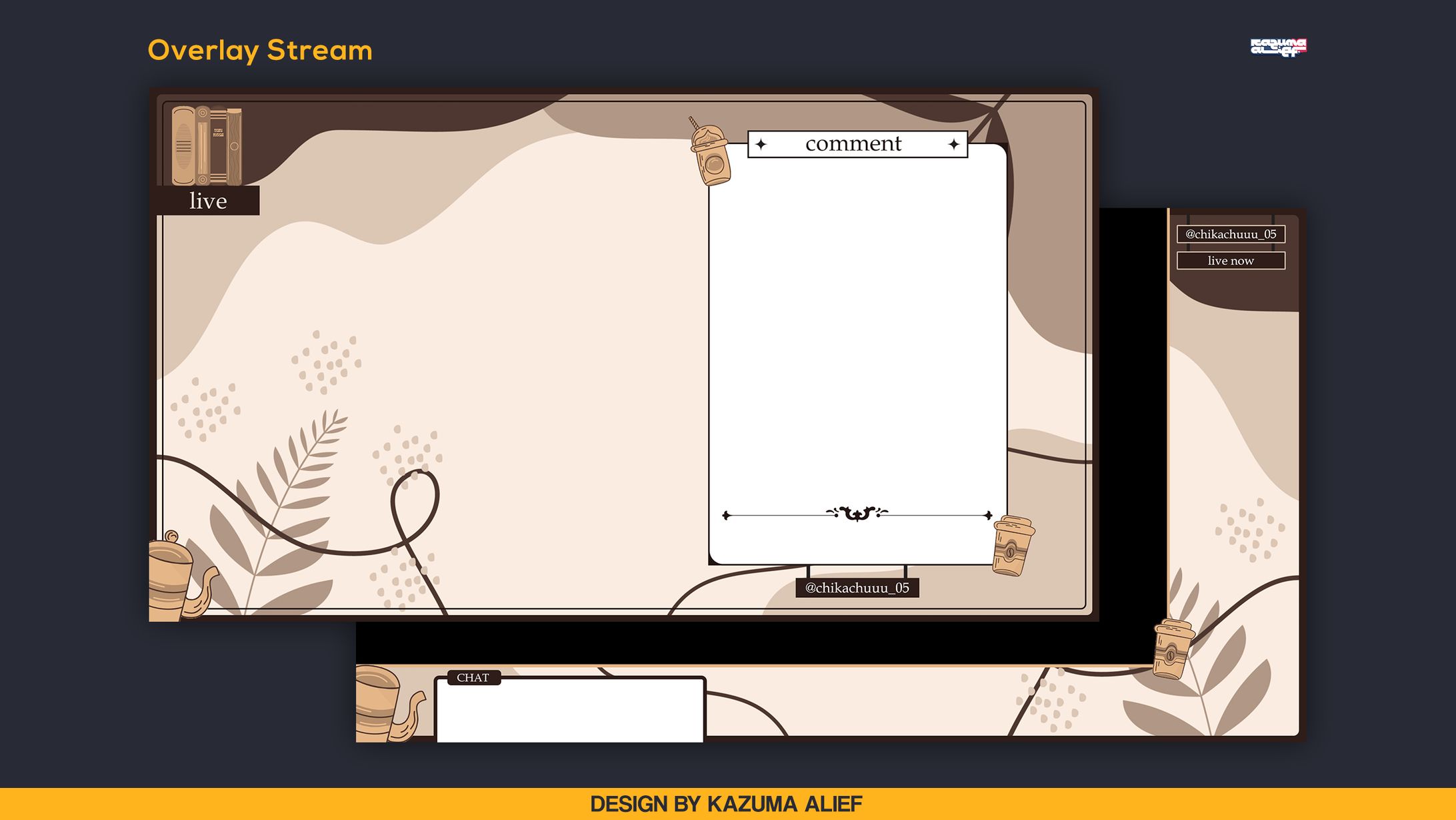 [Stream Overlay] Chikachuuu Ch-1