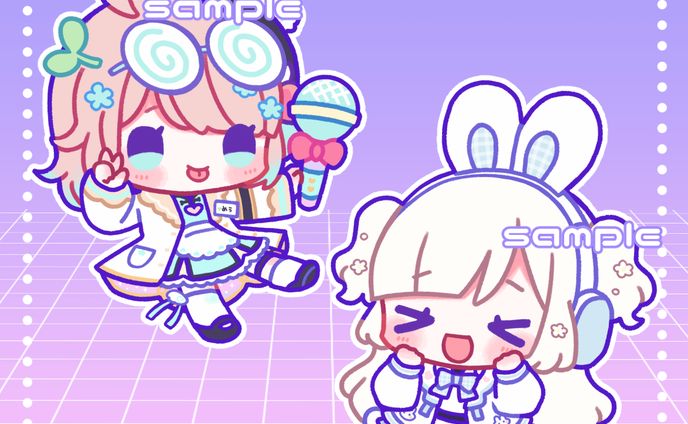 【お仕事】miya様&芽羽みなせ様SDイラスト①