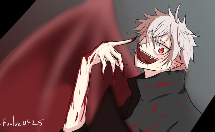 Vtuber「葛葉」イラスト