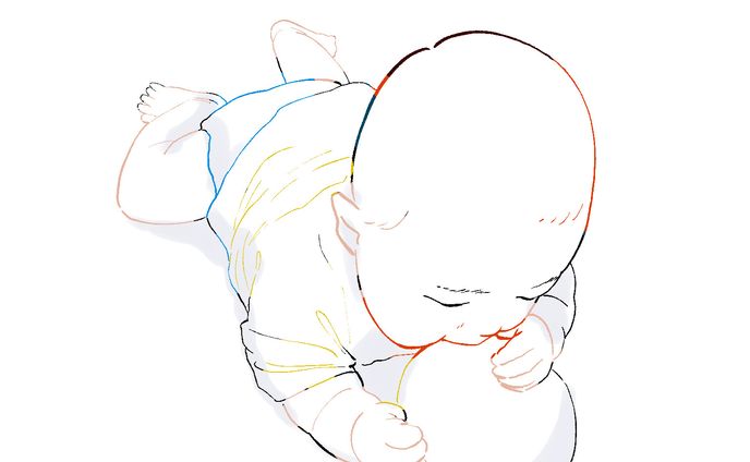 作品例　赤ちゃん(リアル)