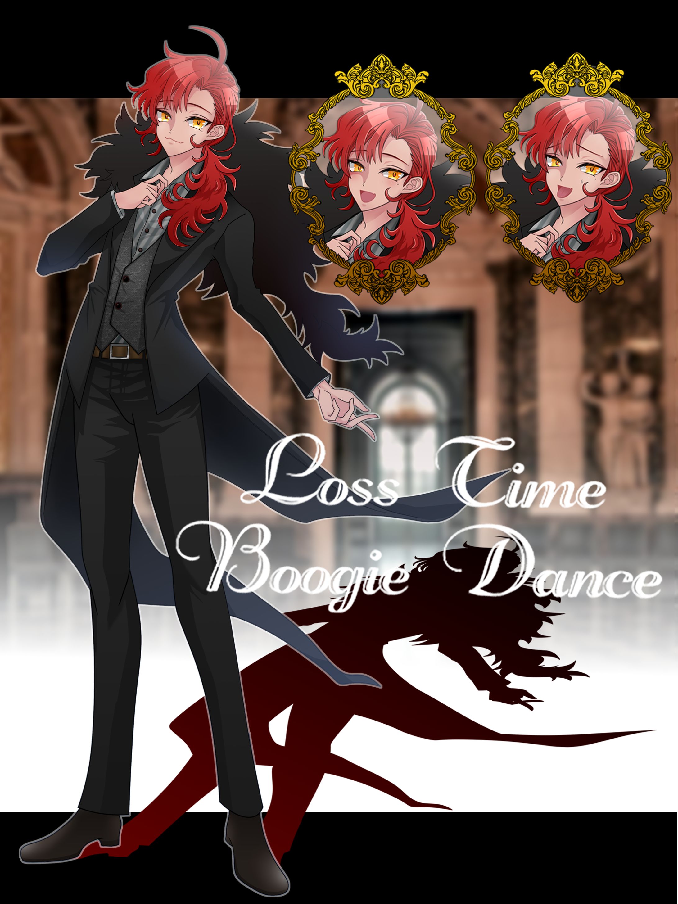 TRPG「ロスタイム・ブギダンス」立ち絵-1