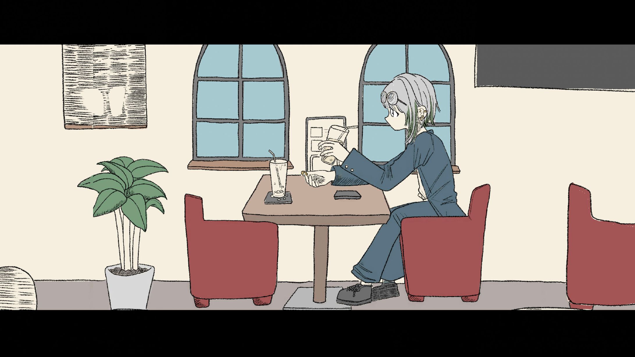 伝説の自宅警備員 朔夜様 歌ってみたイラスト・アニメーション-1