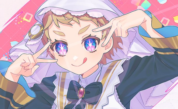 【お仕事】椥ノ浦ちゃこ様「アイドル」歌ってみたイラスト