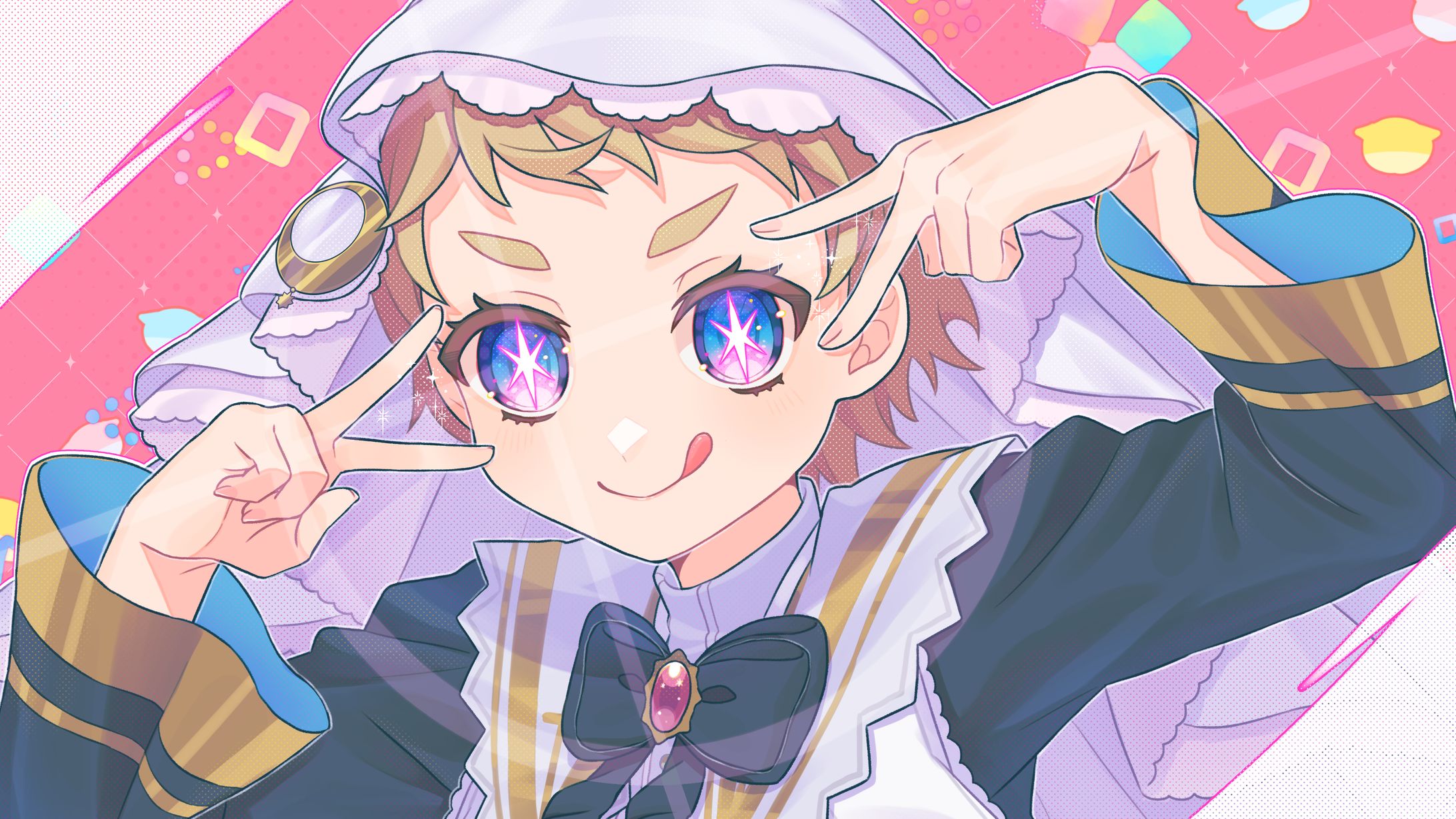【お仕事】椥ノ浦ちゃこ様「アイドル」歌ってみたイラスト-1