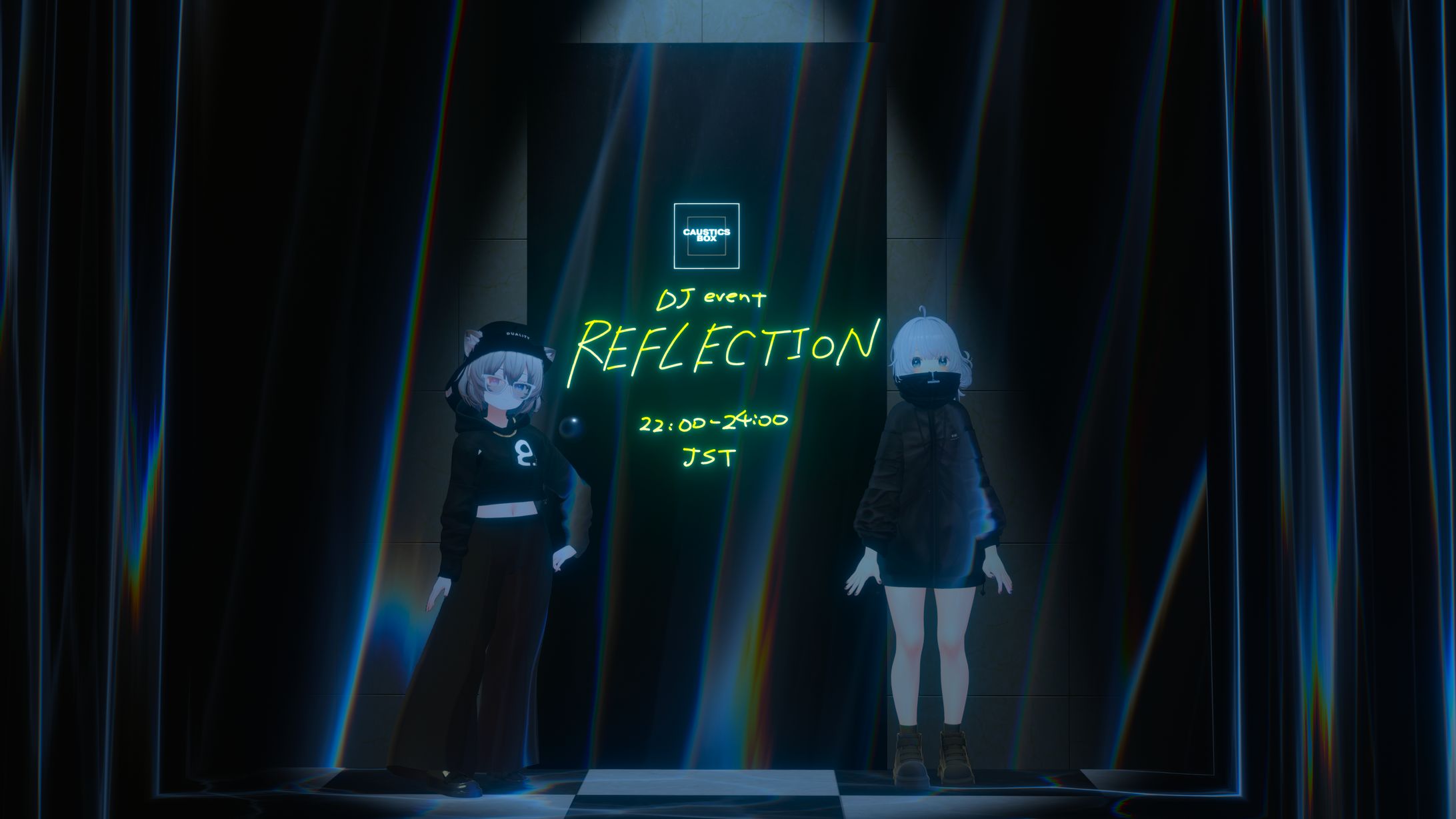 VRChat event space "CAUSTICS BOX"-1