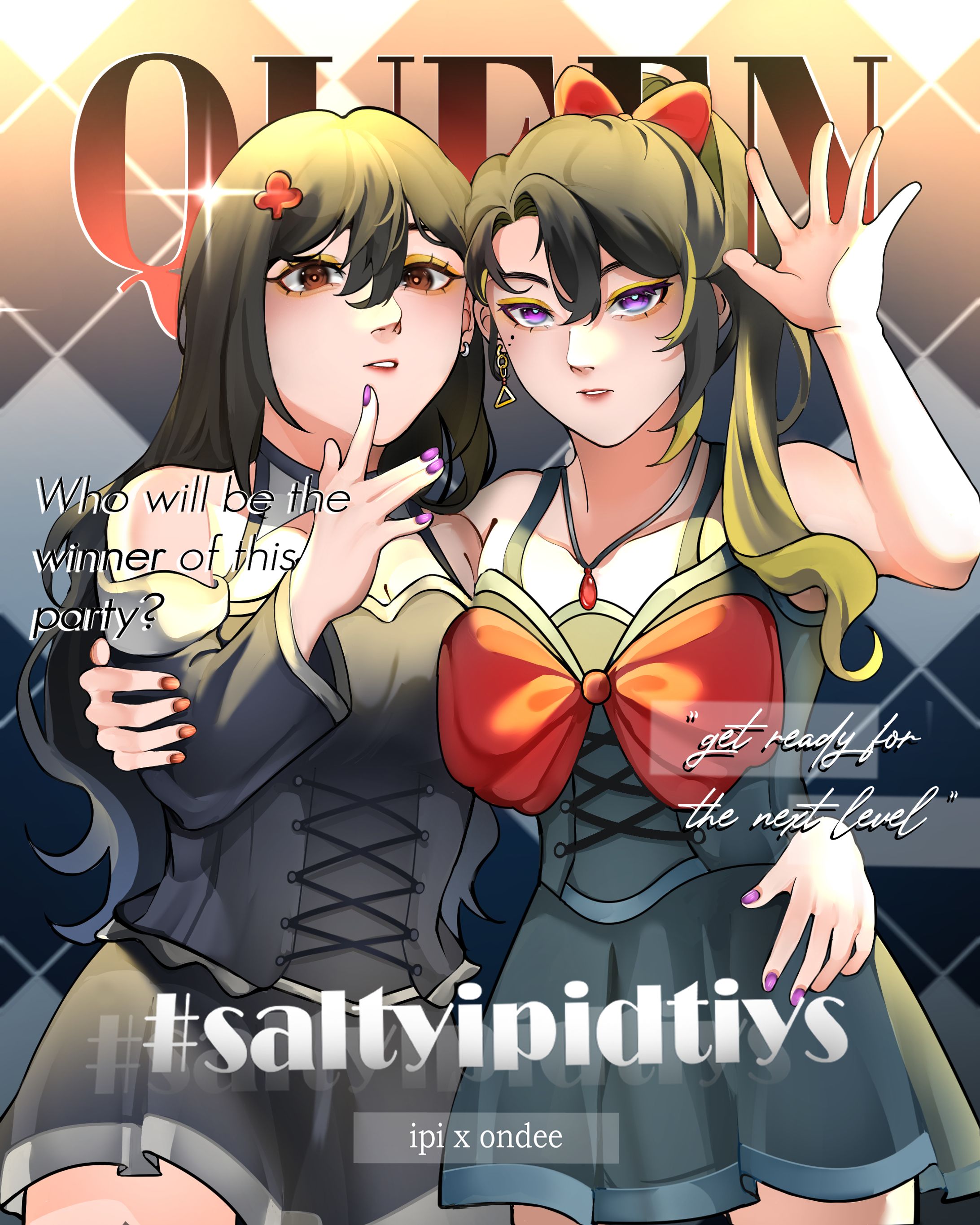 [ Persona Art ] Ondee and Ipi-1