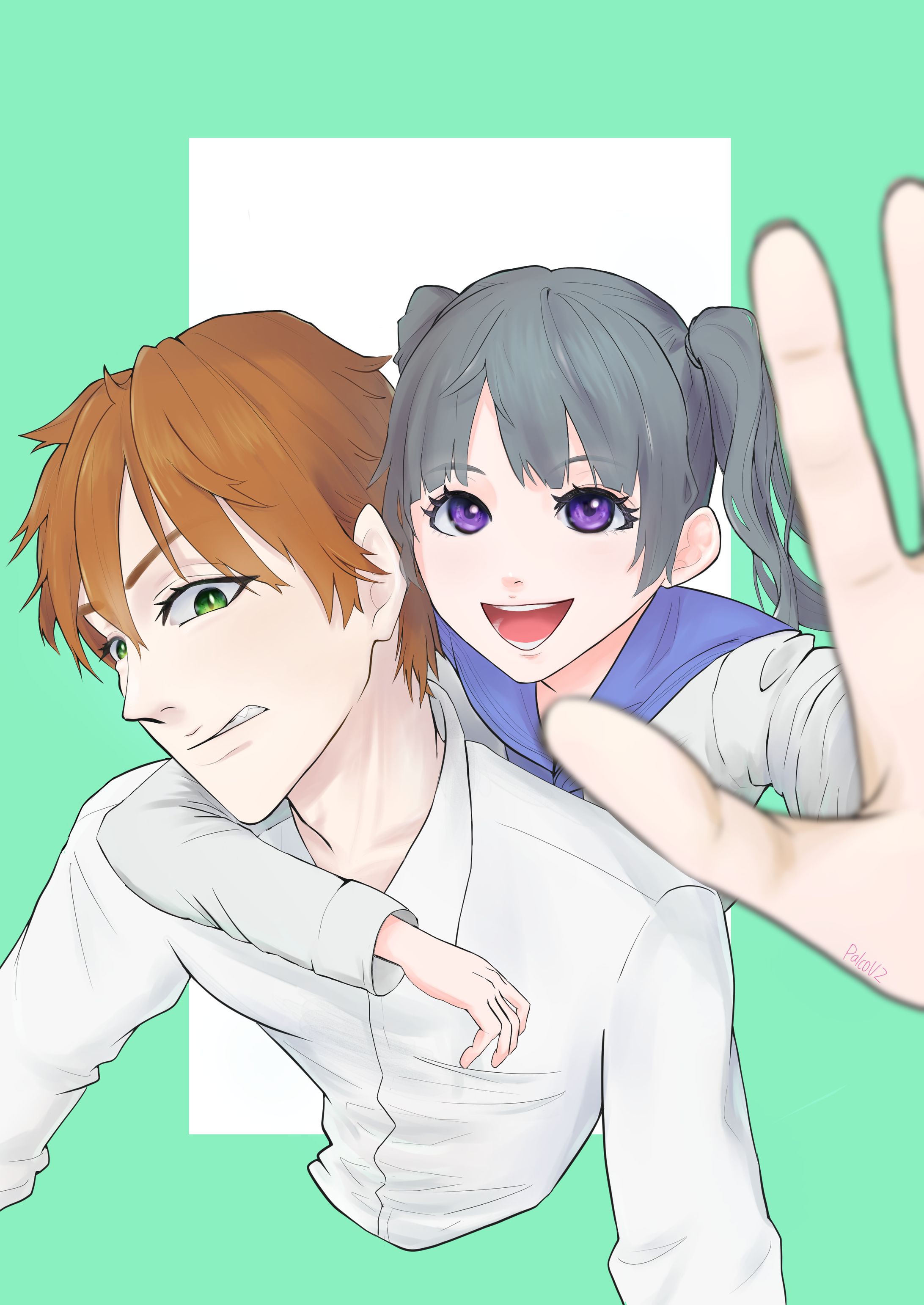 ニック&ジュディ　幼馴染高校生ver-1