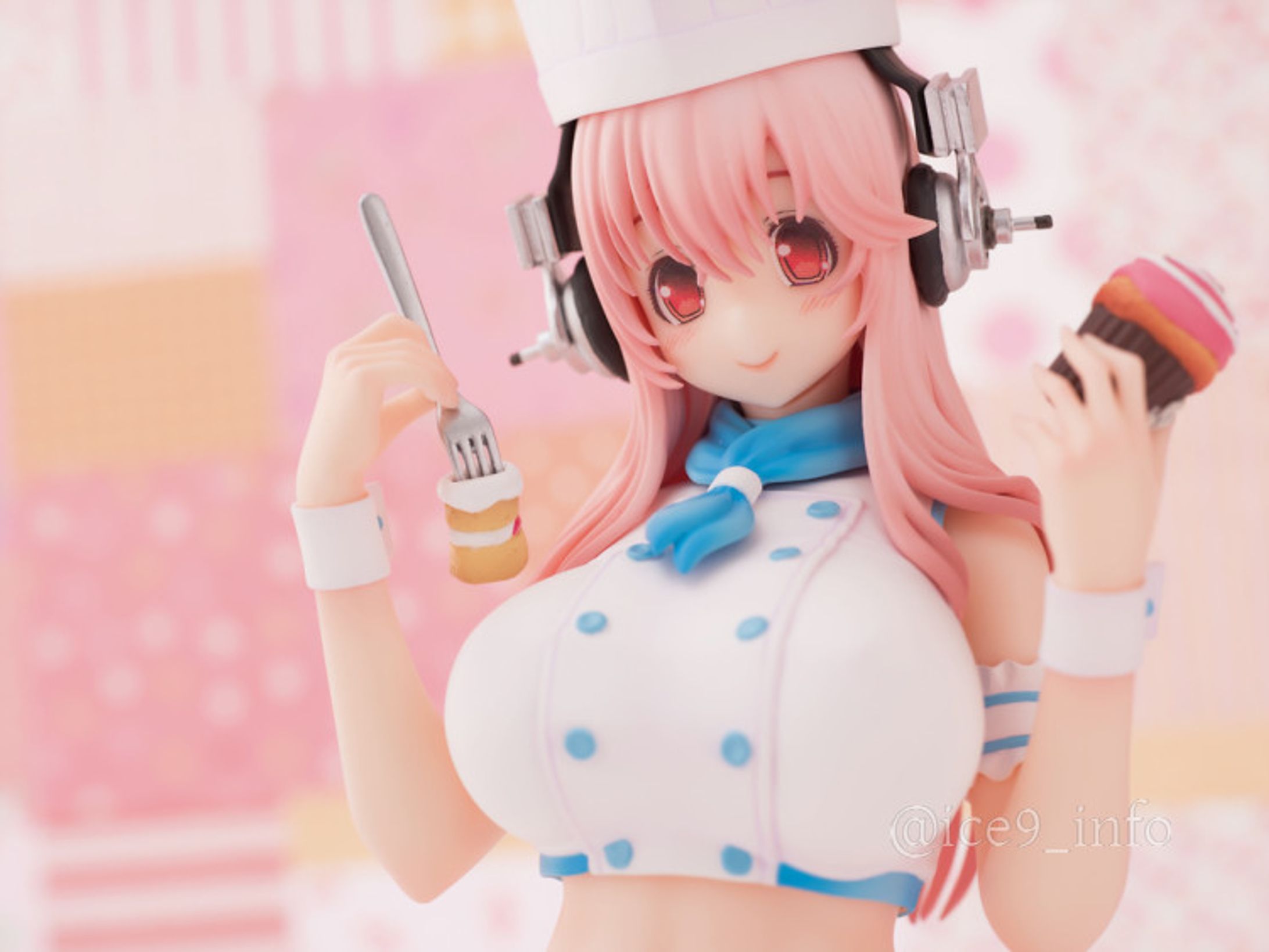 【商業】すーぱーそに子 生フィギュア パティシエVer.-1