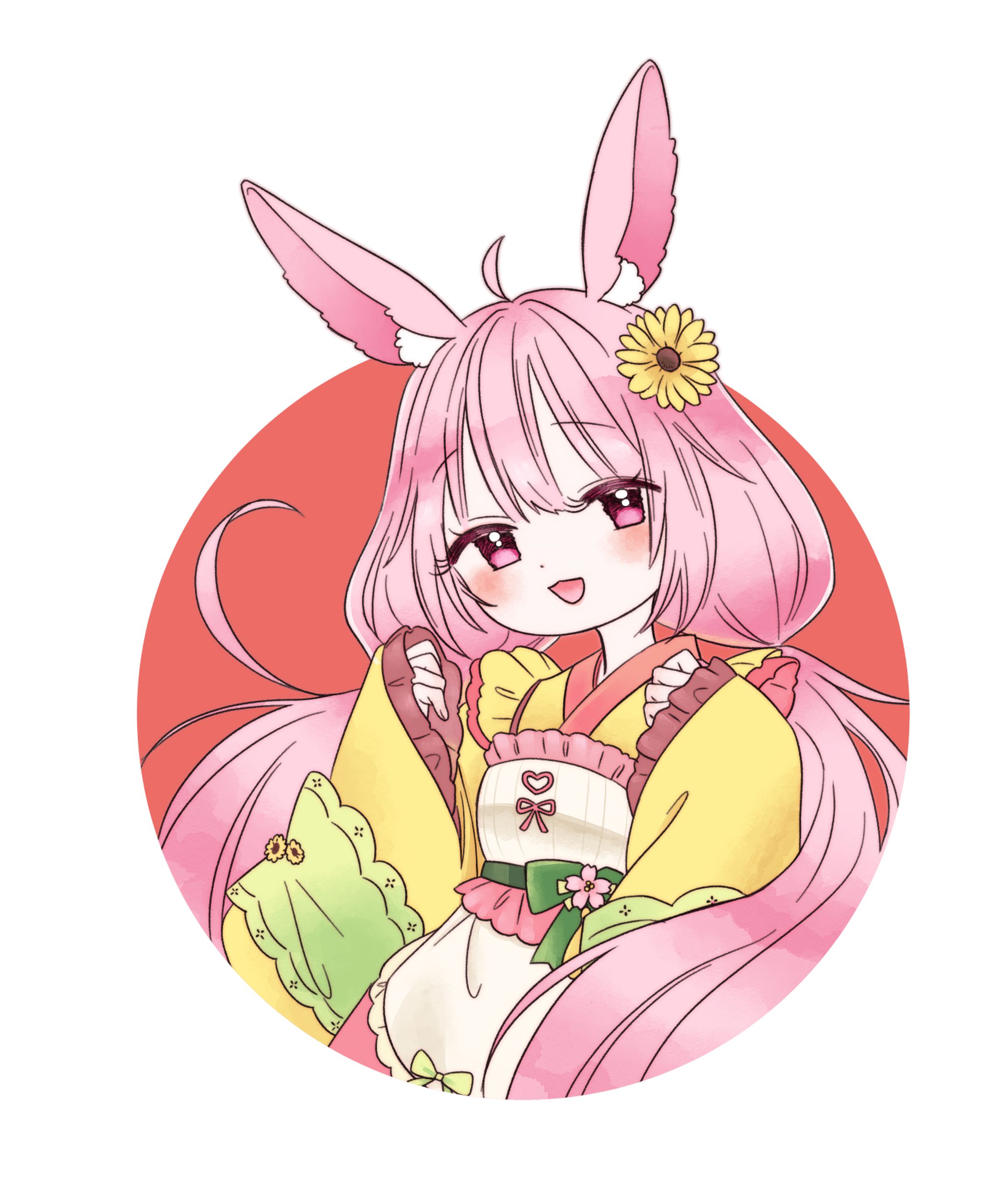 ひまわり？様　グッズ用イラスト制作-1