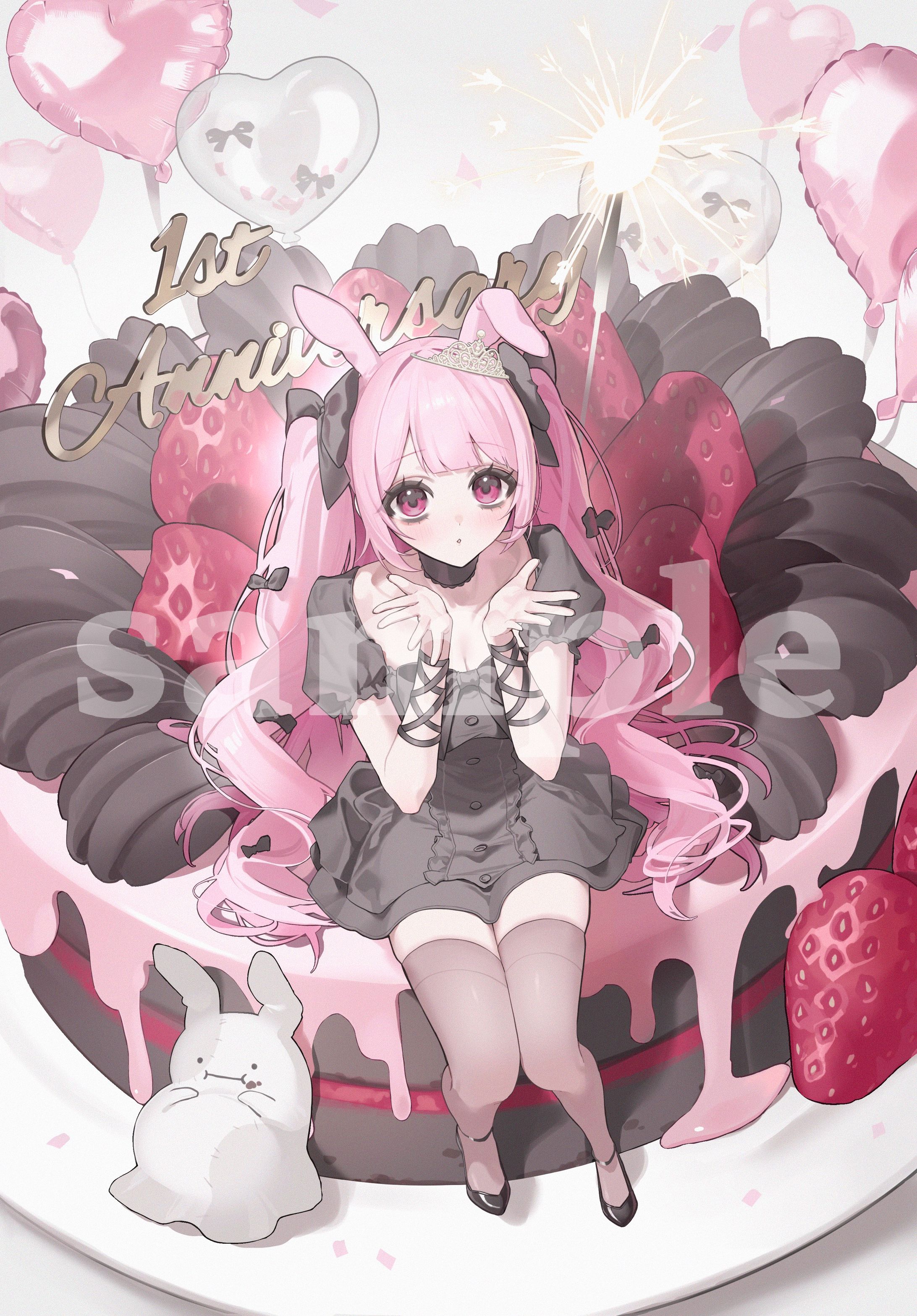 周年イラスト/微睡うさこ-1