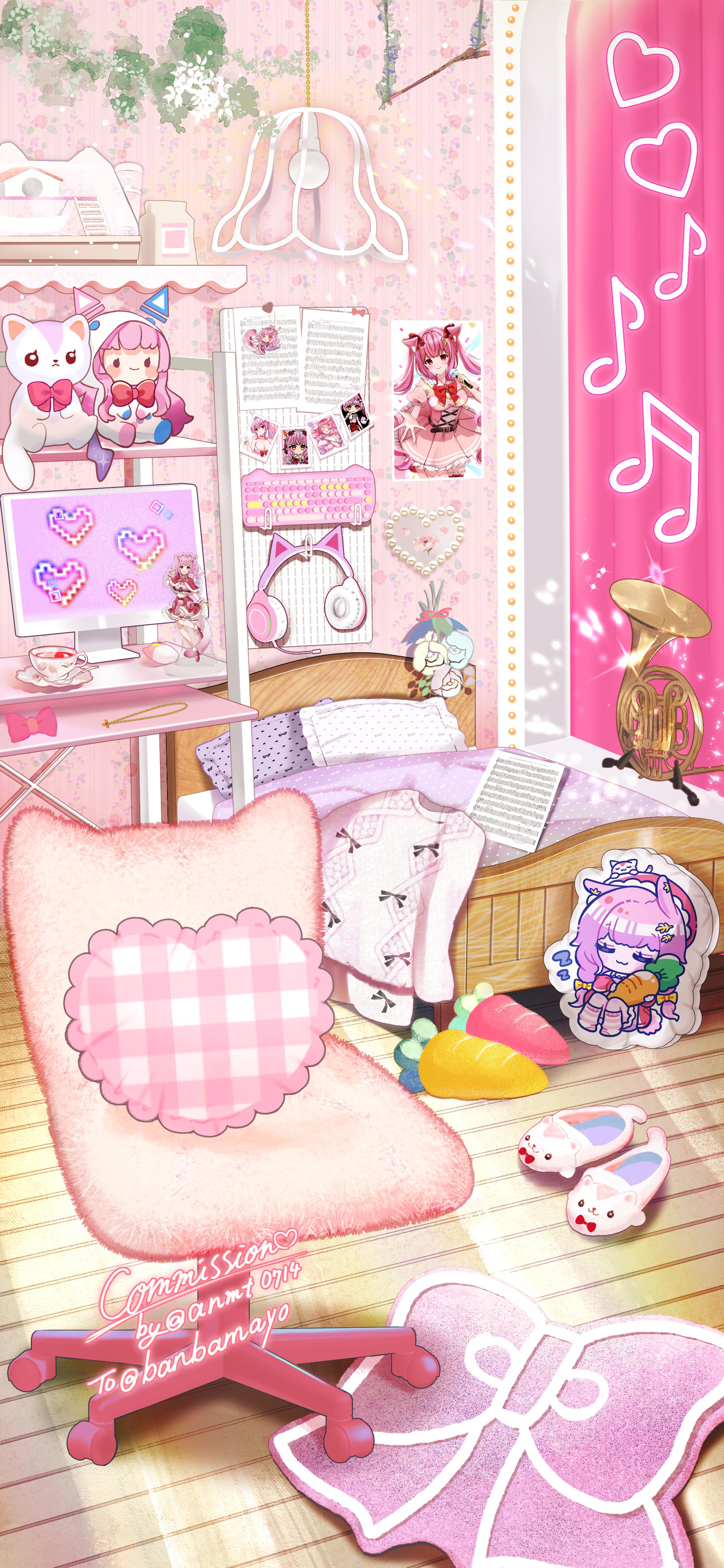 万場まよ様 IRIAMオリジナル背景-1