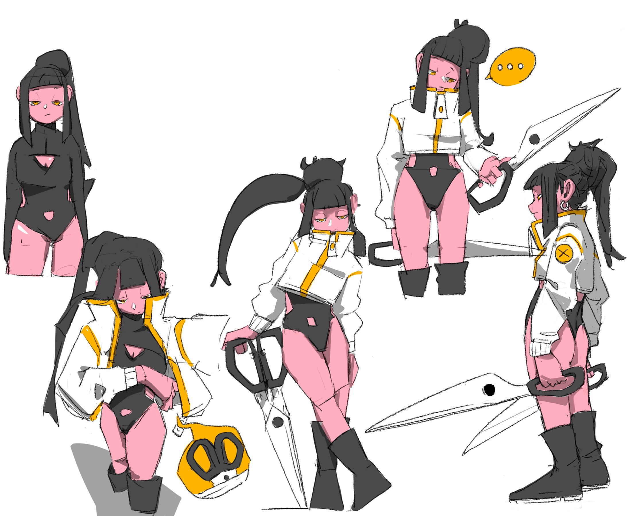 ハサミ武器-1