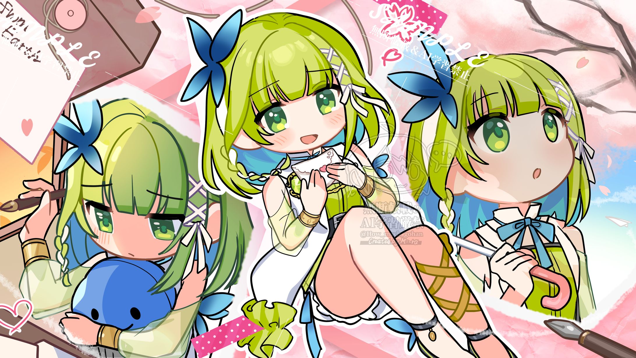 【空花夏歩様】歌ってみたイラスト-1