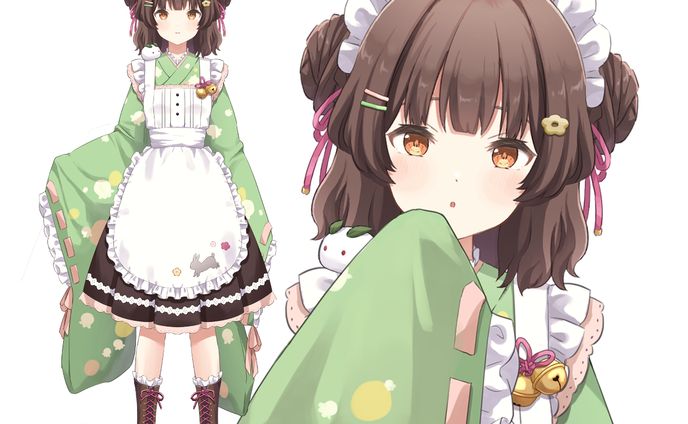 Live2D用キャラクターデザイン