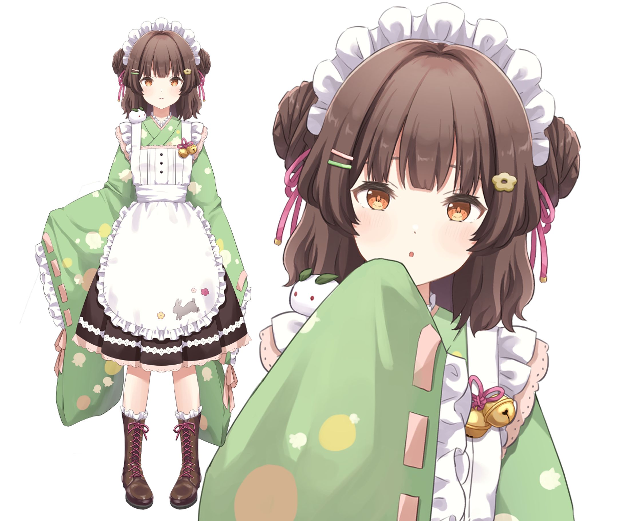 Live2D用キャラクターデザイン-1