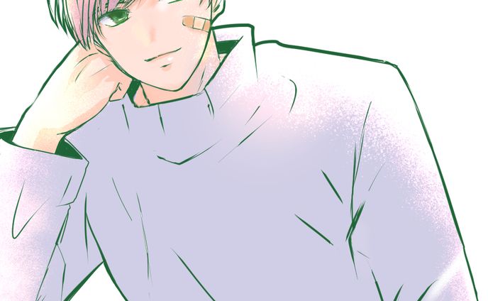 創作男子イラスト