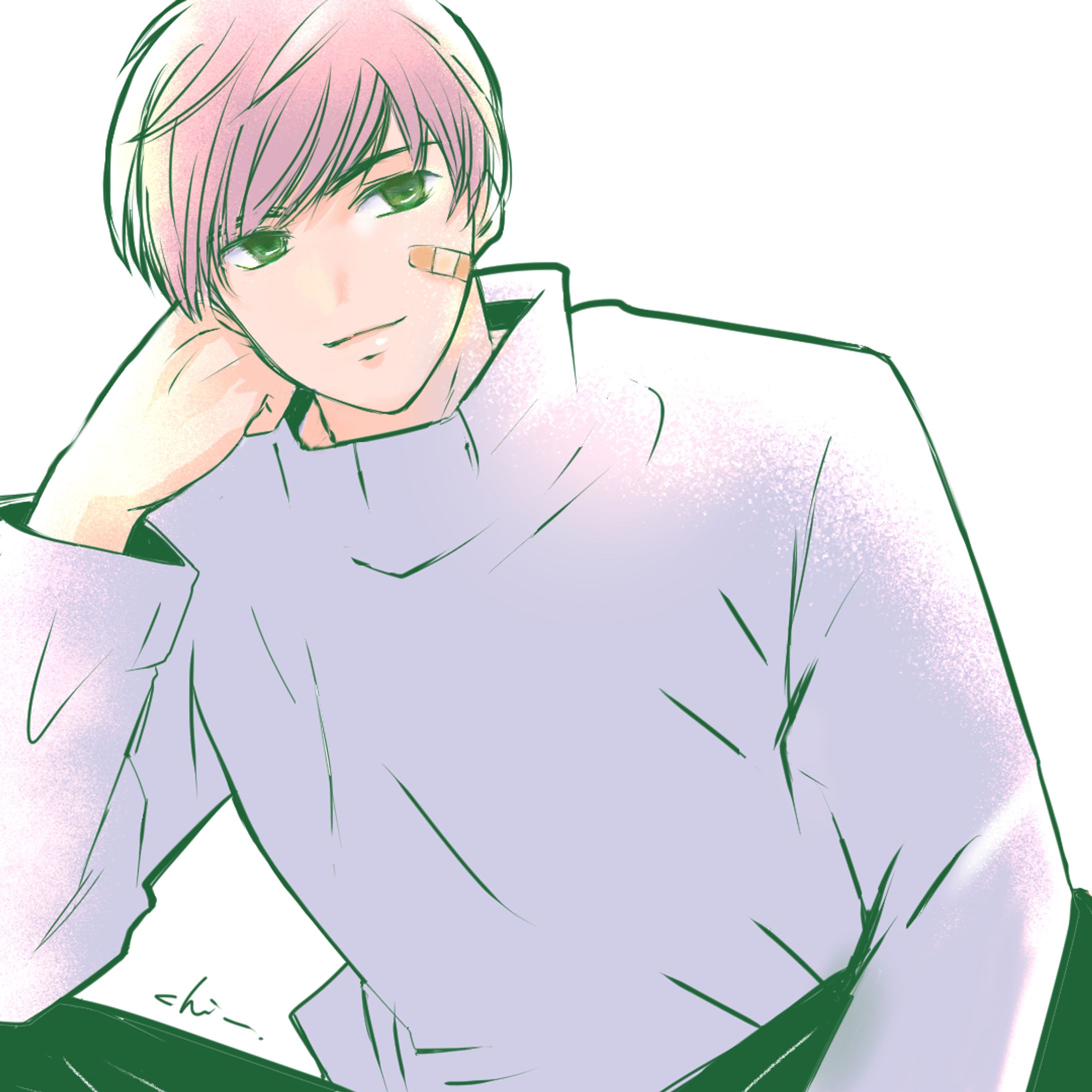 創作男子イラスト-1