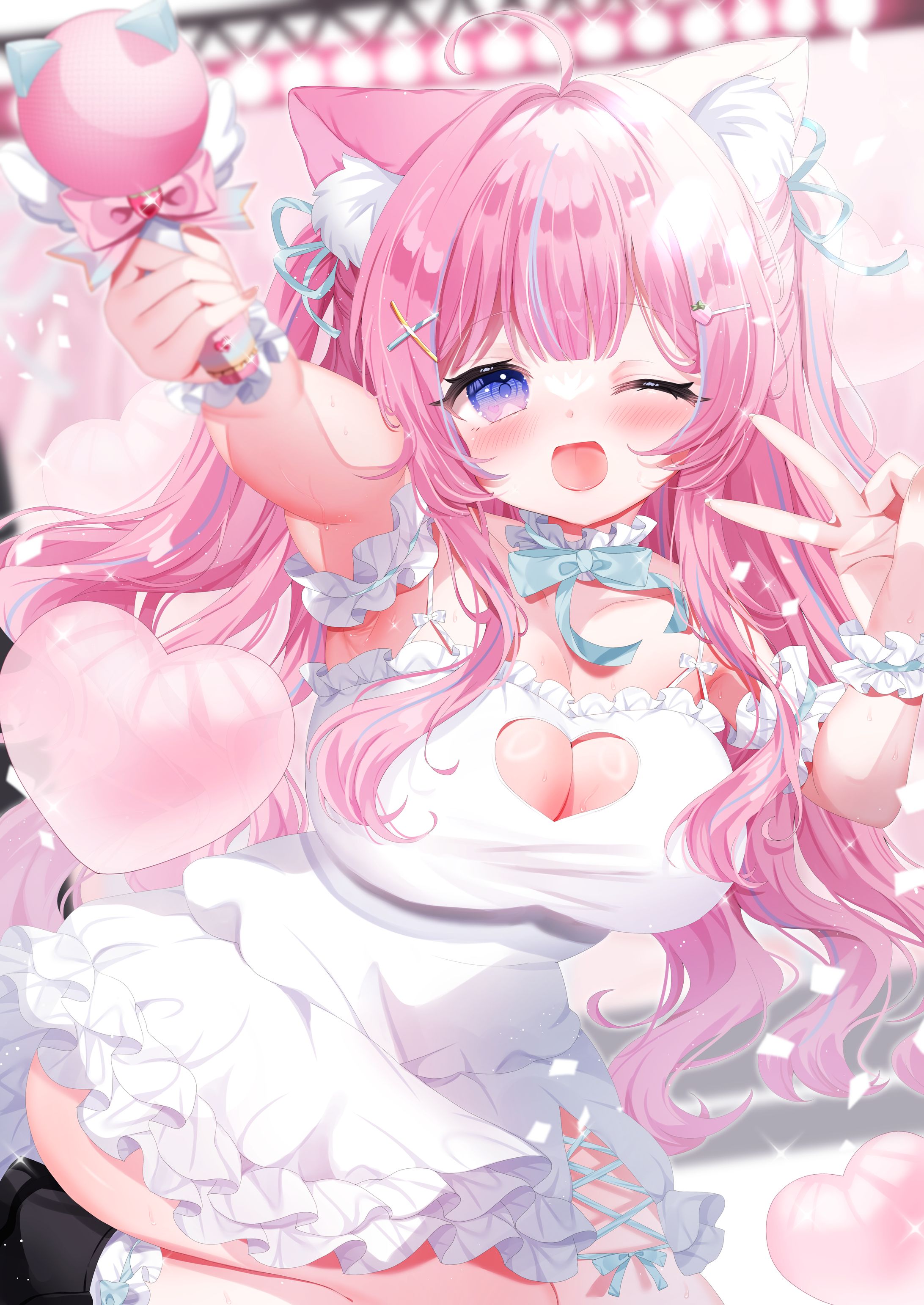 【 works 】苺氷えな様┊クラウドファンディング用イラスト-1