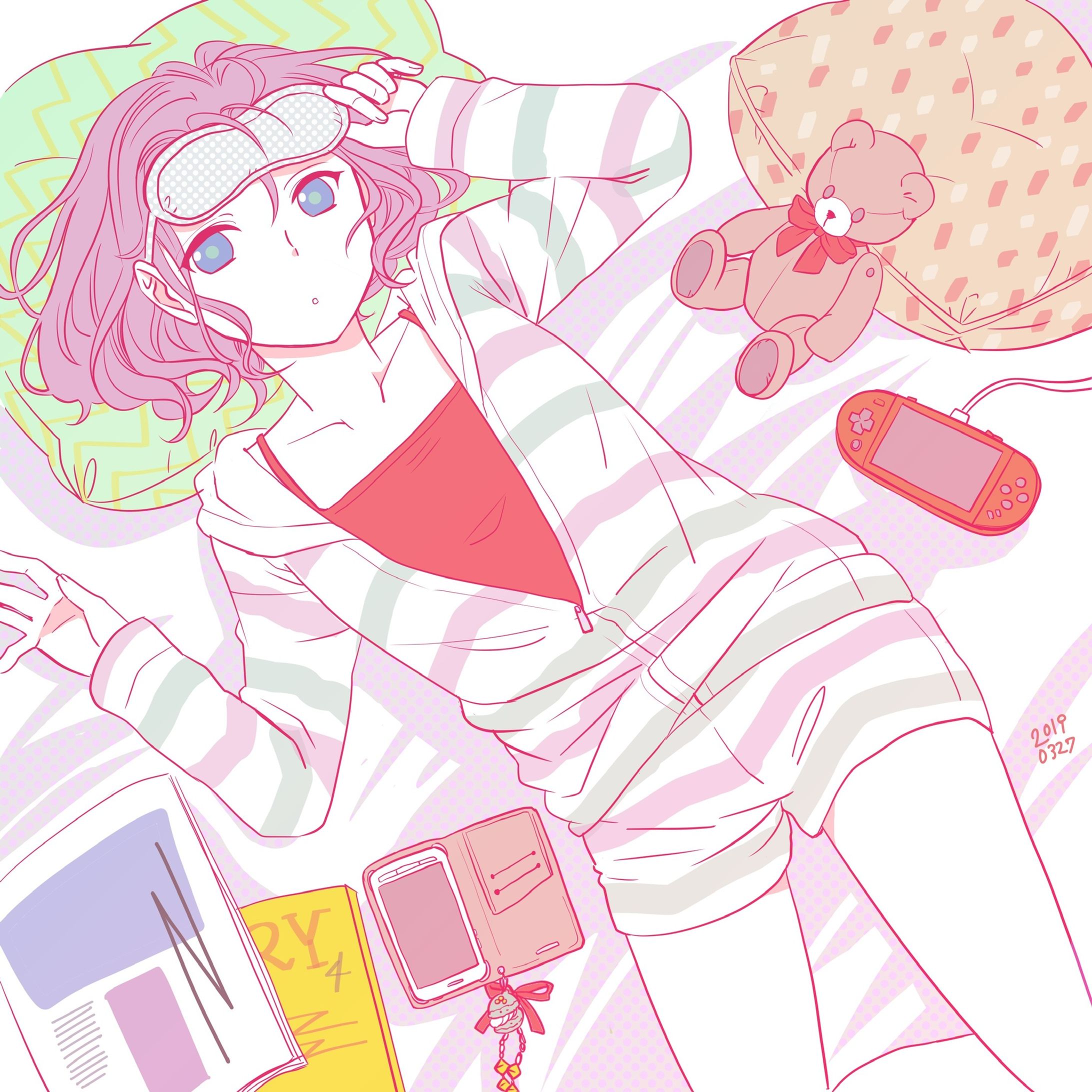 個人名刺使用イラスト-1