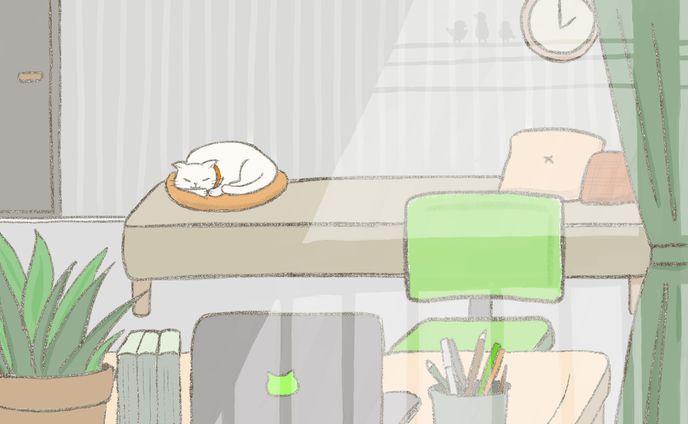 【ひるさがり】napping 