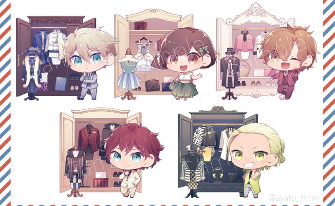 【ファンアート】Dance with Devils-SDイラスト