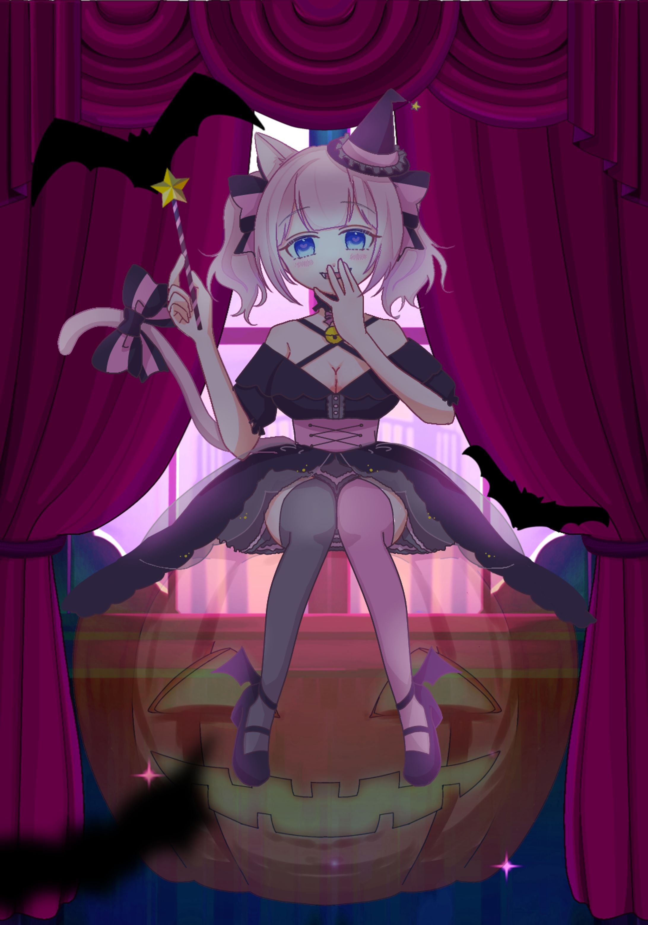 【一枚絵】舞莉愛フィオーレ様ハロウィン-1