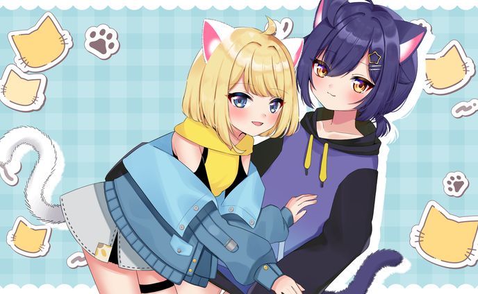 自主制作　動画用イラスト