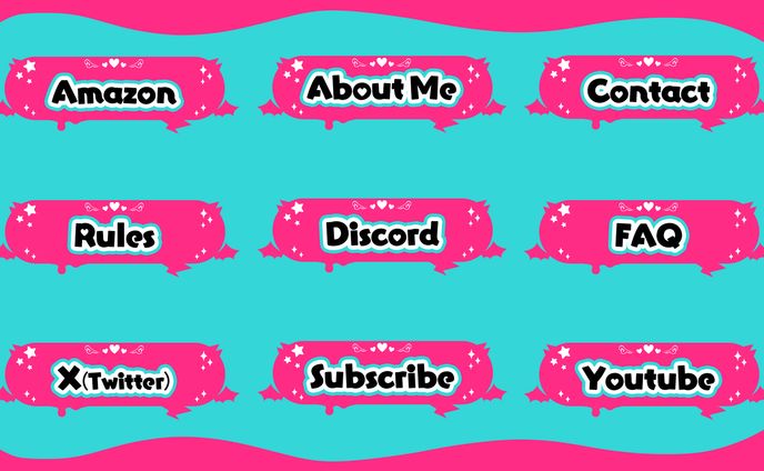 人畜無害な口貝さん / Twitchパネル