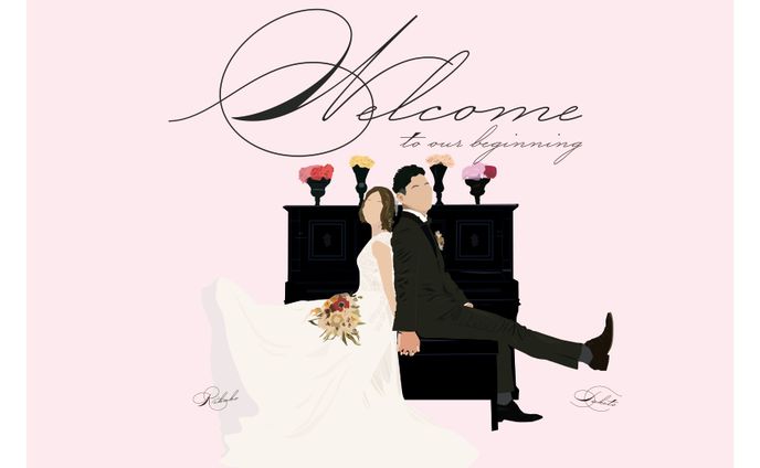 結婚式ウェルカムボード