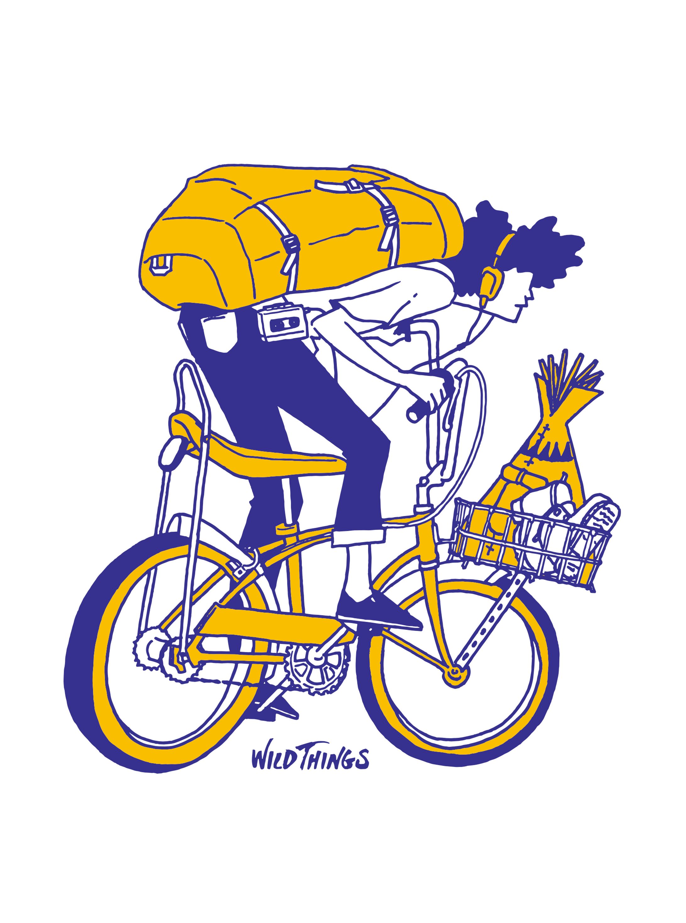 【イラスト】WILDTHINGS 20SS Tシャツ-1