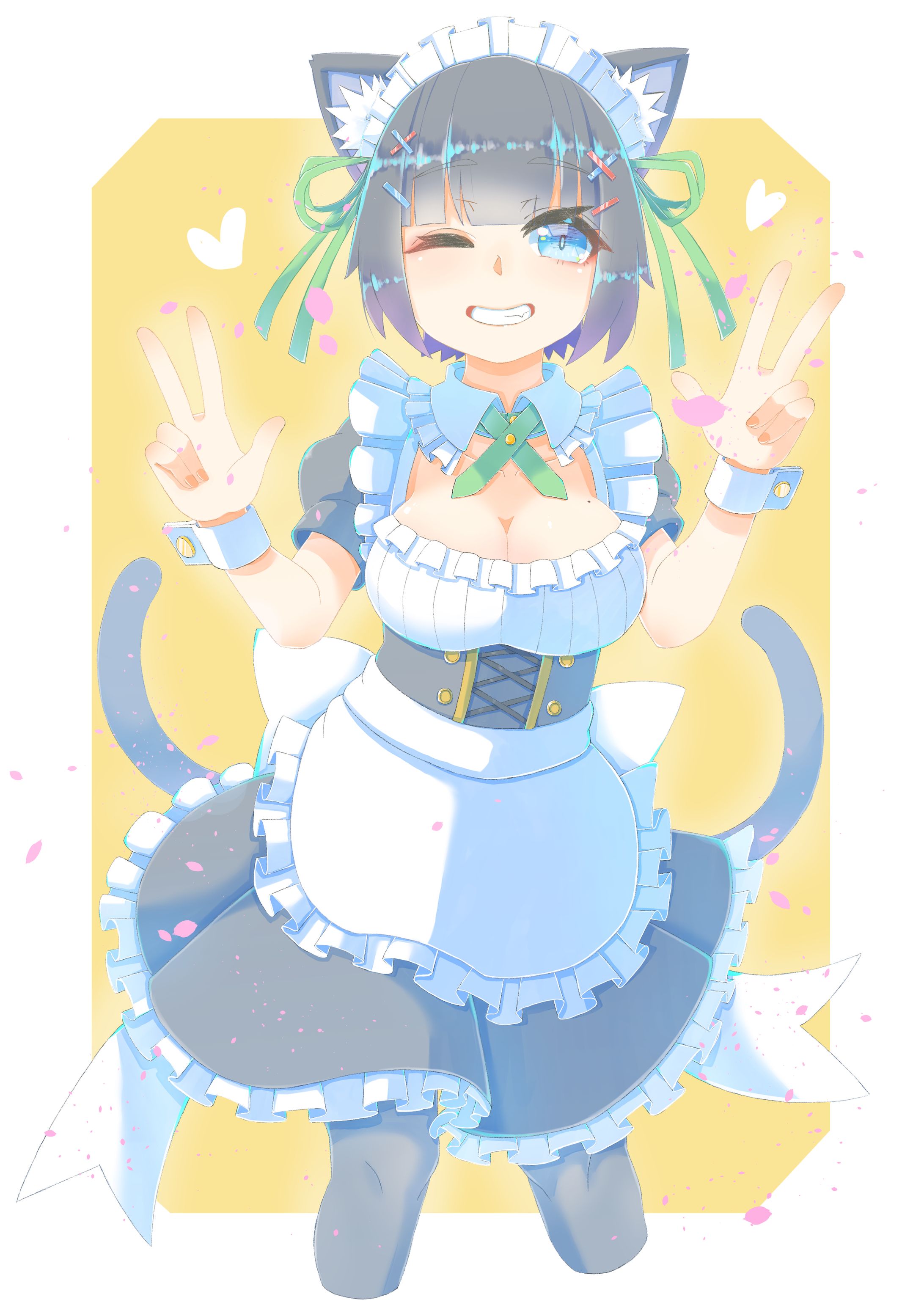 オリジナル猫耳メイド-1