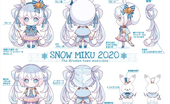 snow miku2020デザイン