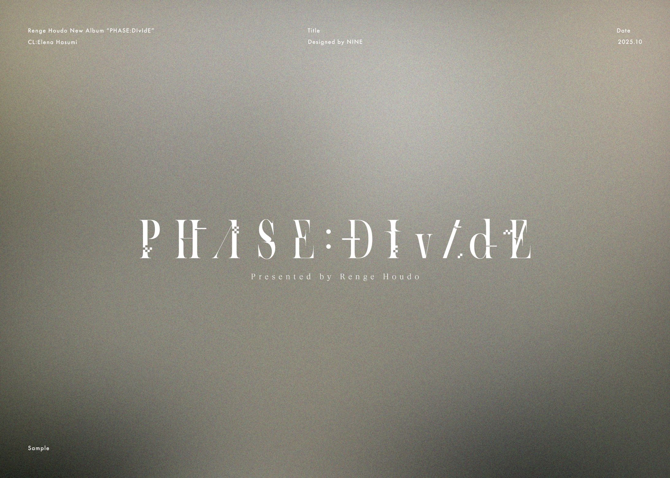 蓮華宝°C『PHɅSE:ÐIv/dɆ』タイトルデザイン-1