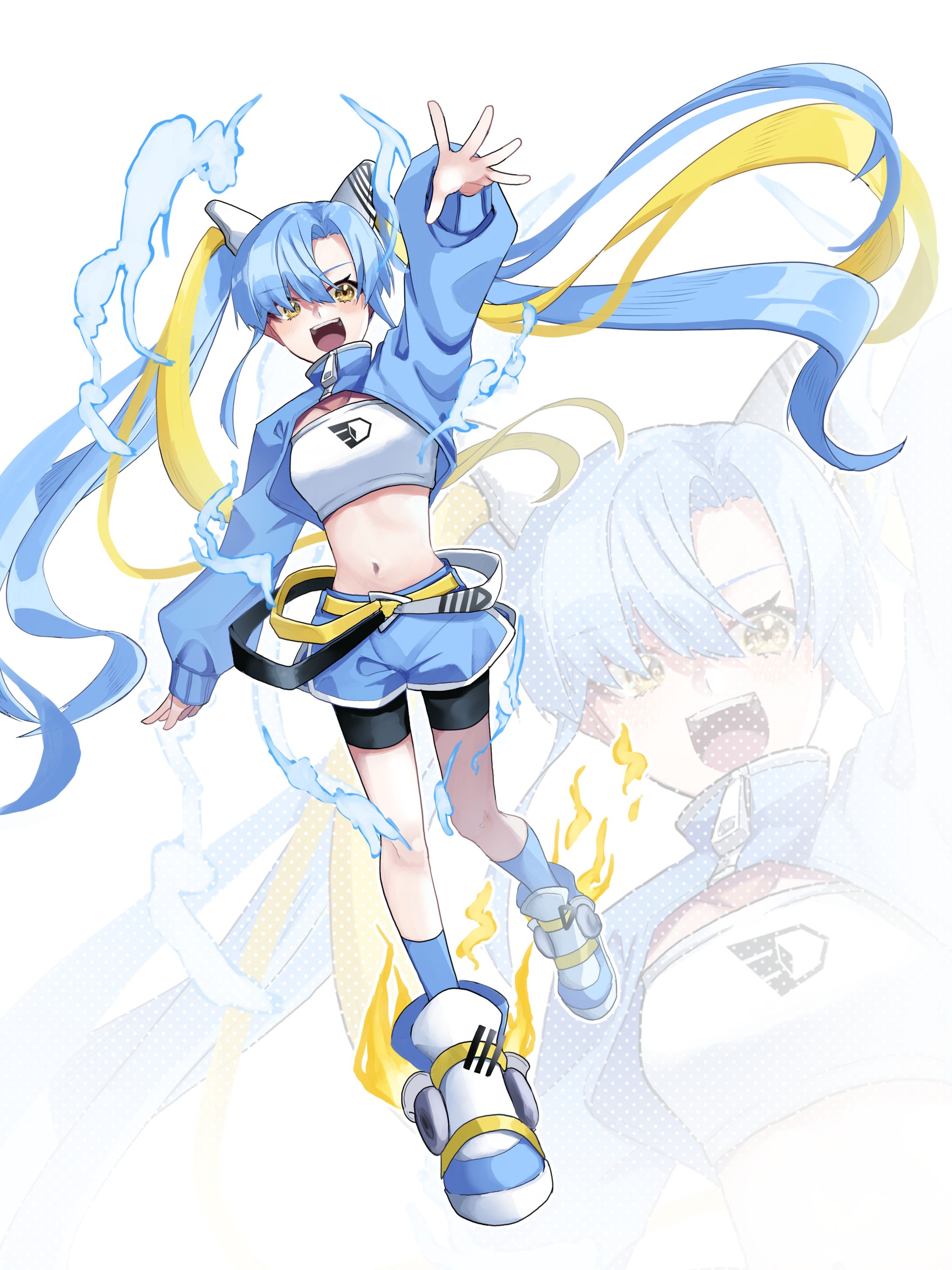 キャラクターデザイン：スピード少女-1