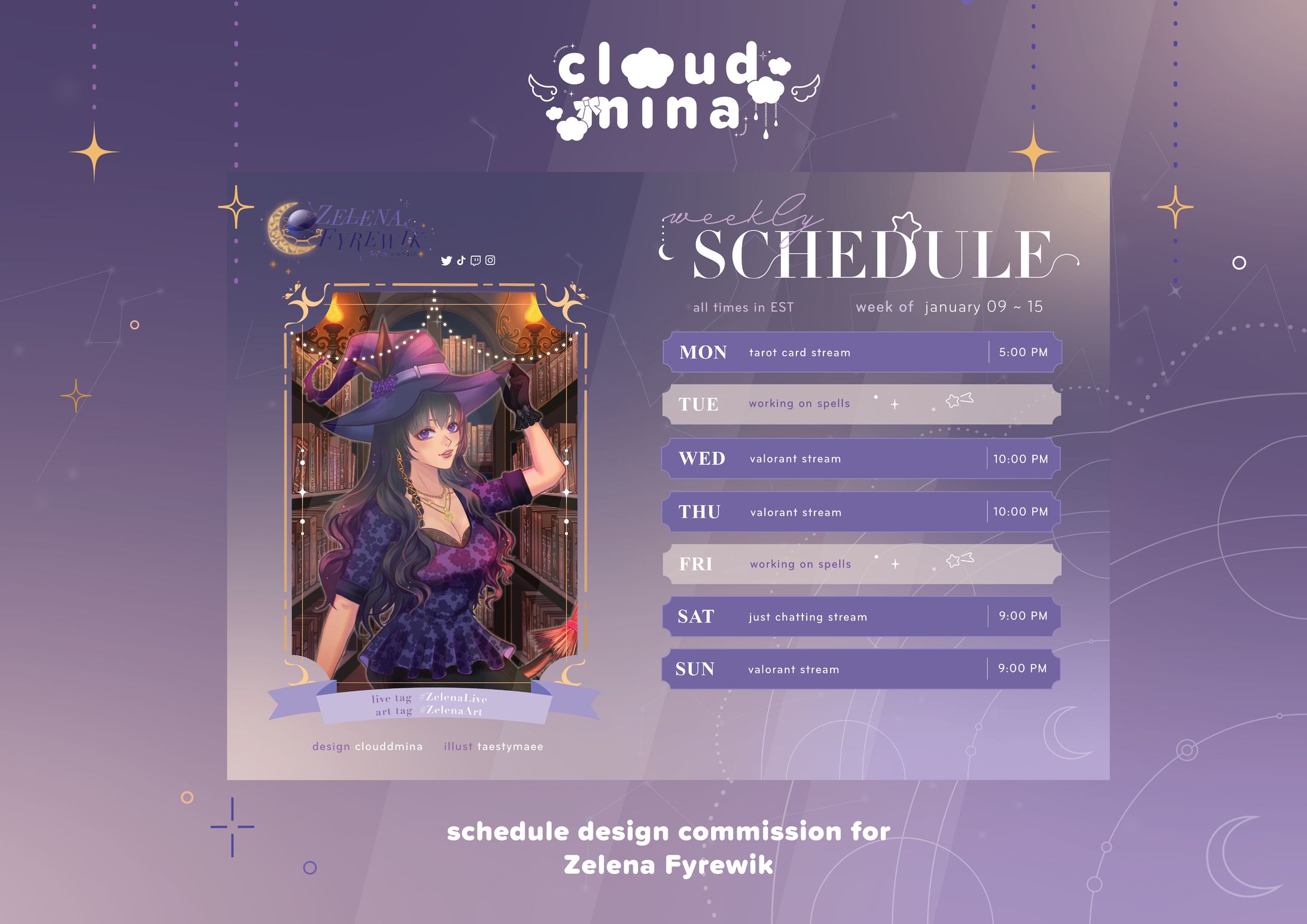 Vtuber Schedule Design-1