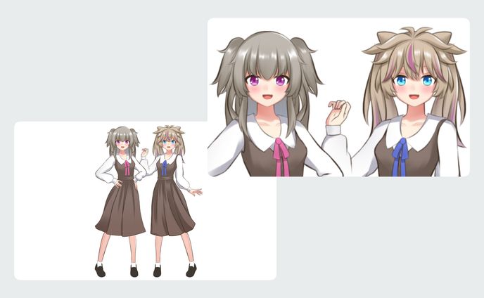【イラスト制作】配信用着せ替えイラスト
