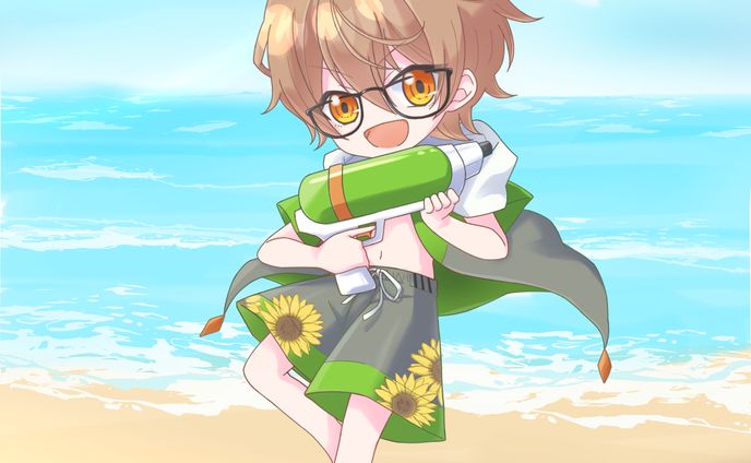 イラスト(夏用イラストお手伝い)