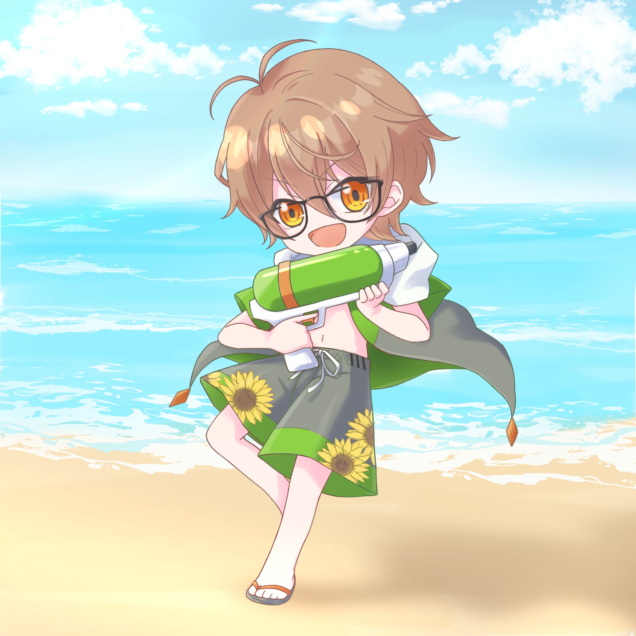 イラスト(夏用イラストお手伝い)-1