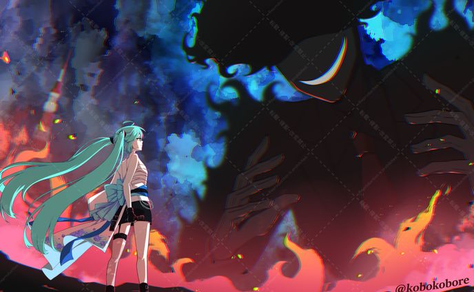 ボカロMVイラスト