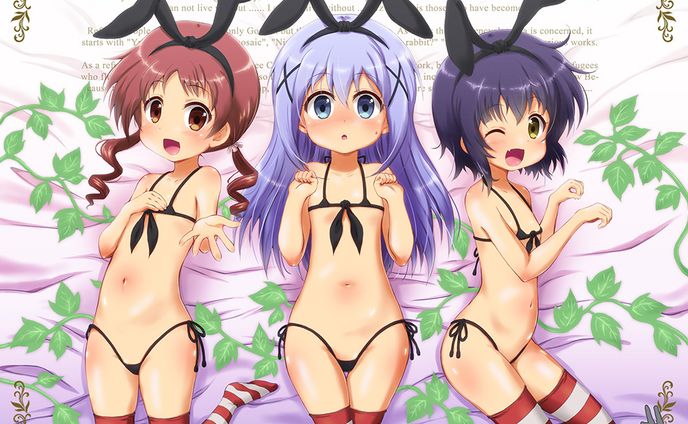チマメ隊がバニーでマイクロビキニとか最強にぴょんぴょんじゃね？