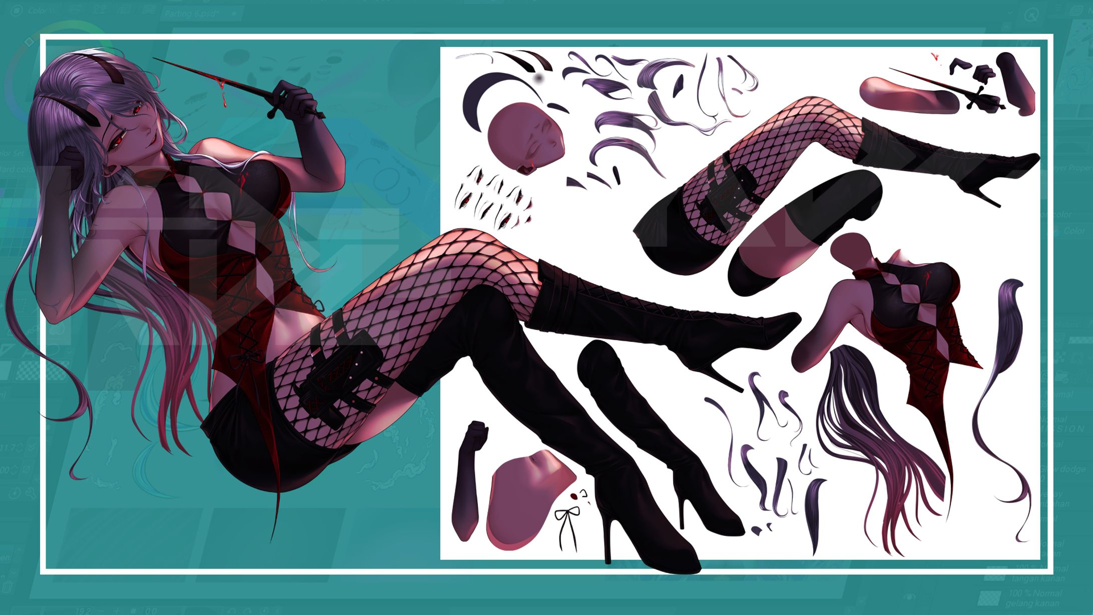 Fullbody Not Detail Parting/Cutting Commission-1