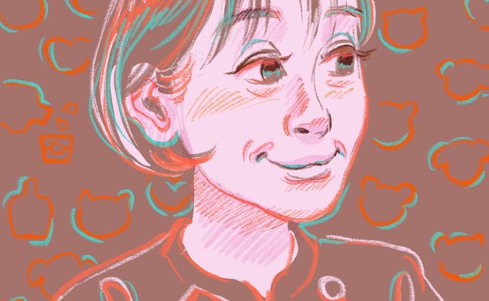 イベントで制作した似顔絵