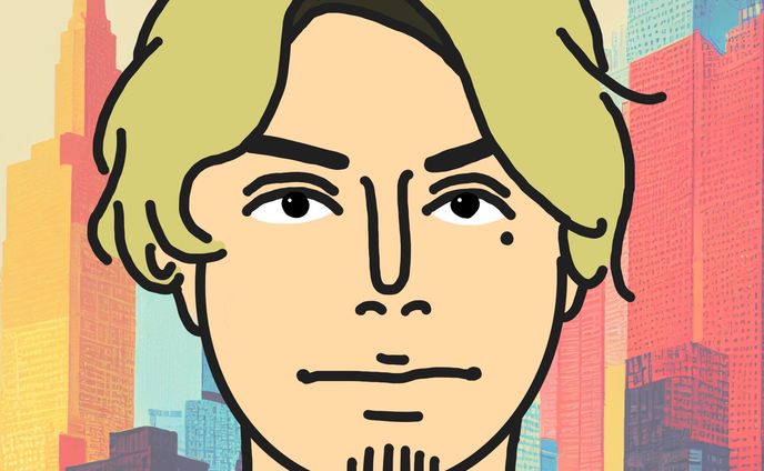 似顔絵アイコン（自画像）