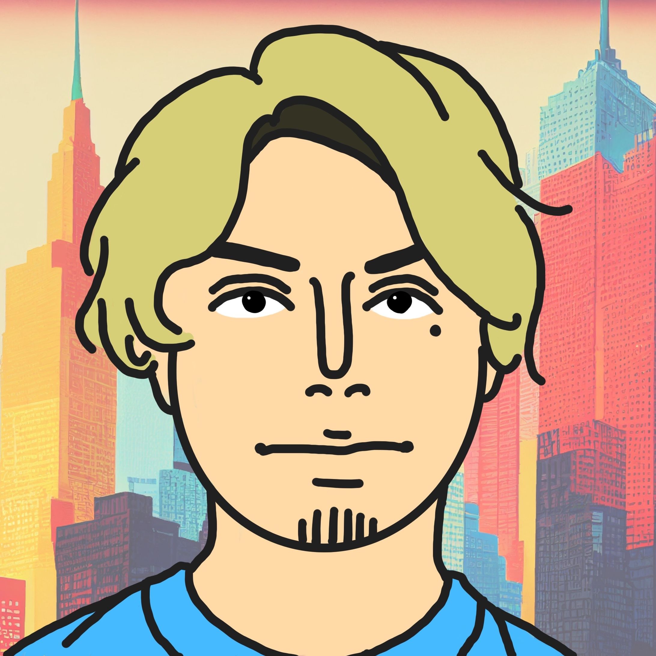 似顔絵アイコン（自画像）-1