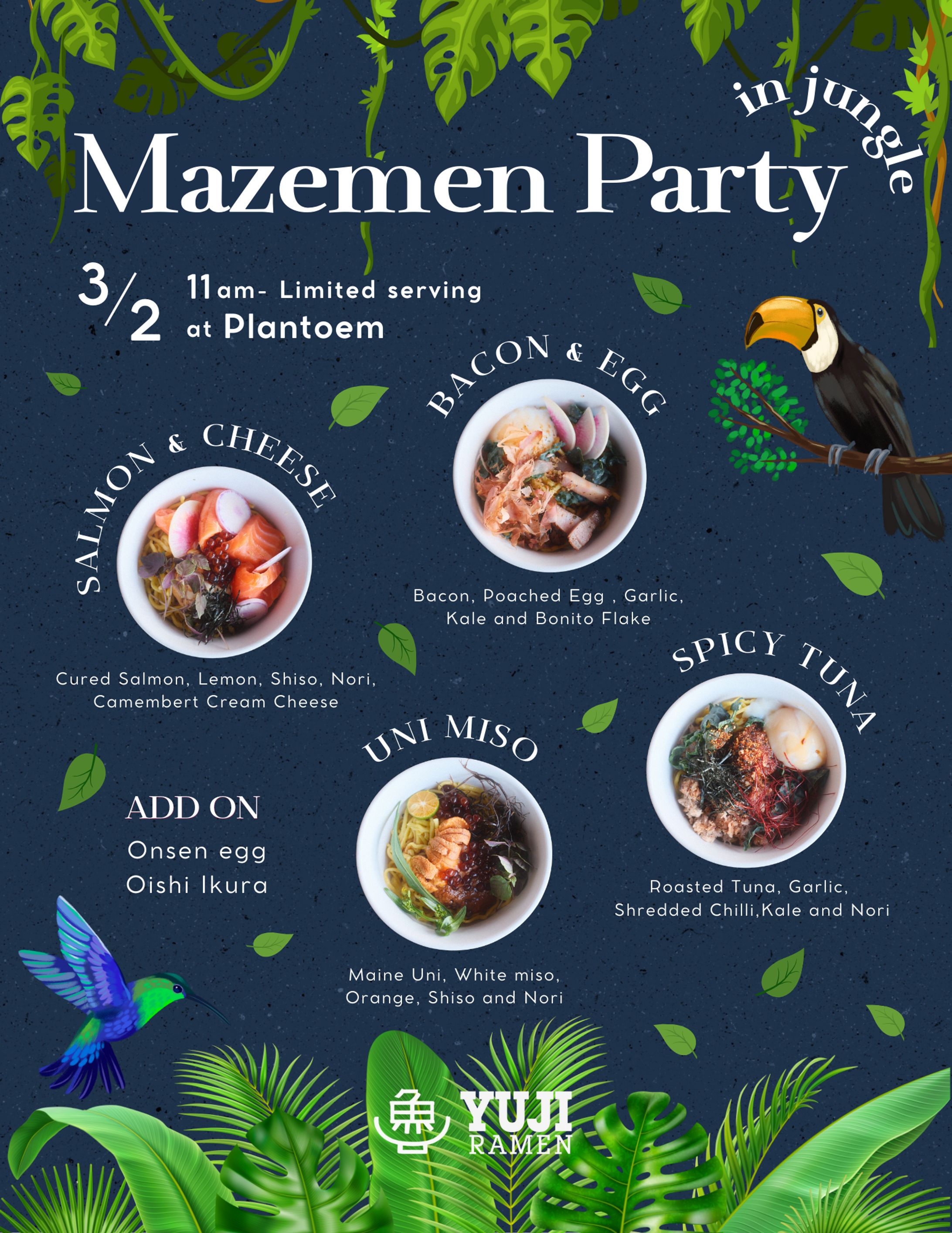 Work of event flyer design in Honolulu-1