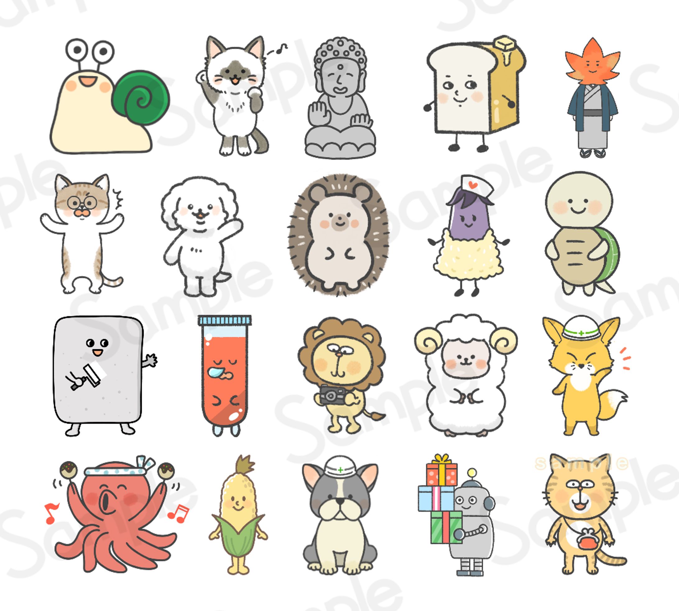 ご依頼作成ゆるキャライラスト-1