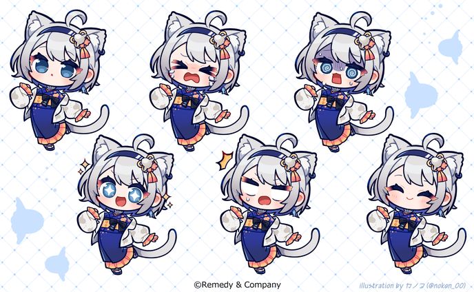 【works】レメディ・アンド・カンパニー株式会社様 ローソンプリント『ChumuNoteおみくじブロマイド2025』イラスト