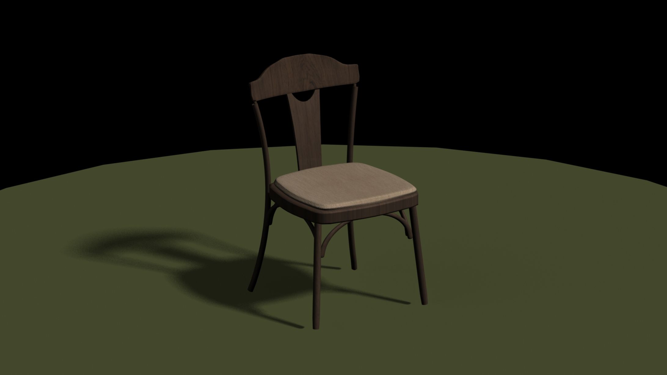  Wood Chair-1